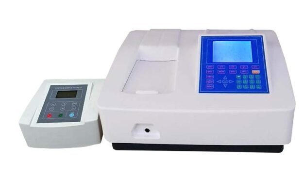 LABWAN Double Beam UV-VIS Spectrophotometer Model With Peltier & Sipper System LDSPS-7200
