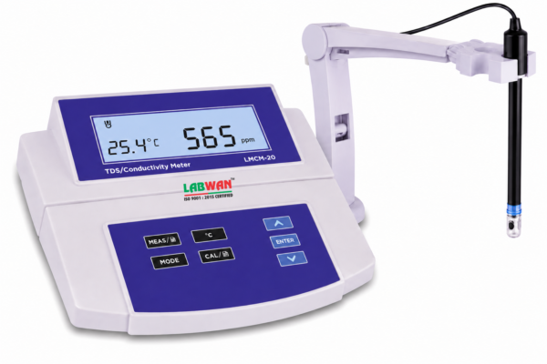 LABWAN TDS & Conductivity Meter, 3 Point LMCM-20