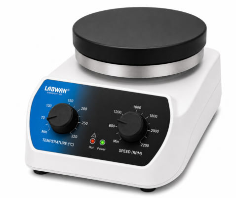 LABWAN Magnetic Stirrer With Hot Plate (Analog) LMS-320A