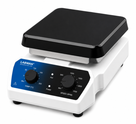 LABWAN Magnetic Stirrer With Hot Plate (Analog) LMS-380A