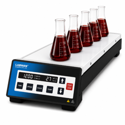 LABWAN Magnetic Stirrer With Heating Plate (5 Position) LHMS-05