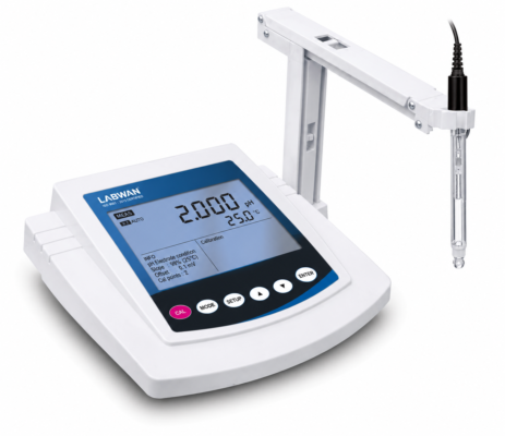 LABWAN Benchtop pH, Ion, ORP & Temperature Meter LPIOT-500
