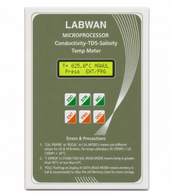 LABWAN Microprocessor COND-TDS-SAL Meter LMCTS-3020