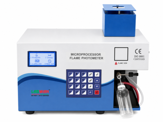 LABWAN Microprocessor Flame Photometer LFP-6710