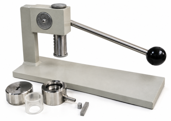 LABWAN Mini-Arbor Desk Top KBr Pellet Press