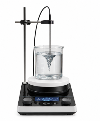 LABWAN Digital Hot Plate Magnetic Stirrer Ceramic Top LHPMS-20L